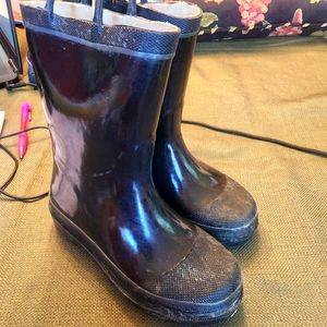 Western Chief SZ 13 black rainboots